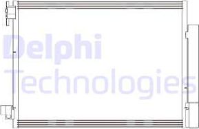 Delphi CF20415 - Конденсатор кондиционера autodif.ru