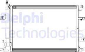 Delphi CF20316 - Конденсатор кондиционера autodif.ru