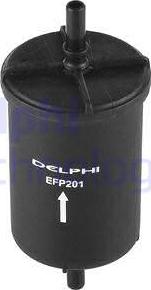 Delphi EFP201 - Фильтр топливный autodif.ru