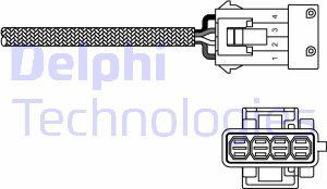 Delphi ES10797-12B1 - ES10797-12B1_лямбда-зонд Citroen Xsara, Peugeot 307 407 1.6-3.0 96 autodif.ru