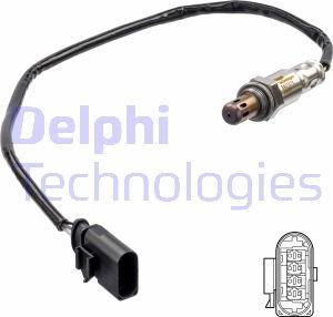 Delphi ES21278-12B1 - Лямбда-зонд, датчик кислорода autodif.ru