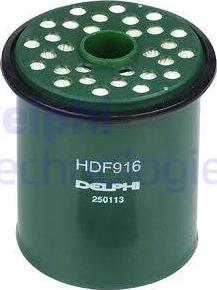 Delphi HDF916 - Топливный фильтр autodif.ru