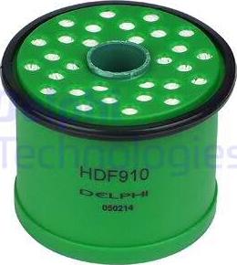 Delphi HDF910 - Топливный фильтр autodif.ru