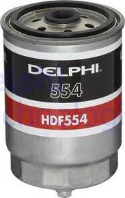 Delphi HDF554 - Топливный фильтр autodif.ru