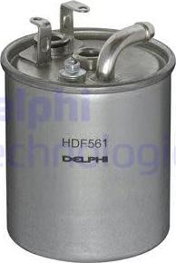 Delphi HDF561 - Топливный фильтр autodif.ru