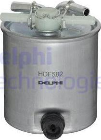 Delphi HDF582 - Топливный фильтр autodif.ru