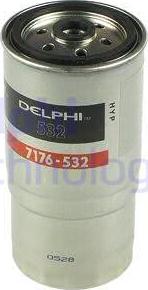 Delphi HDF532 - Топливный фильтр autodif.ru