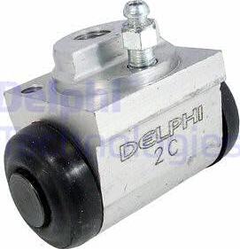 Delphi LW90108 - Колесный тормозной цилиндр autodif.ru
