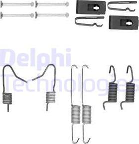 Delphi LY1402 - Комплектующие, стояночная тормозная система autodif.ru
