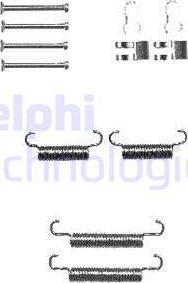 Delphi LY1333 - Комплектующие, стояночная тормозная система autodif.ru