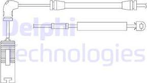 Delphi LZ0157 - Сигнализатор, износ тормозных колодок autodif.ru