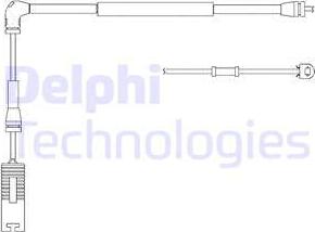 Delphi LZ0183 - Сигнализатор, износ тормозных колодок autodif.ru