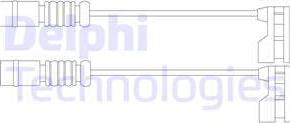 Delphi LZ0175 - Сигнализатор, износ тормозных колодок autodif.ru