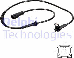 Delphi SS20829 - Датчик ABS, частота вращения колеса autodif.ru