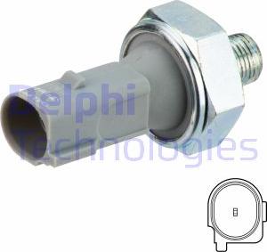Delphi SW90044 - Датчик, давление масла autodif.ru