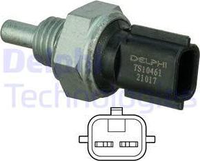 Delphi TS10461 - Датчик, температура охлаждающей жидкости autodif.ru