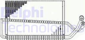 Delphi TSP0525175 - Испаритель, кондиционер autodif.ru