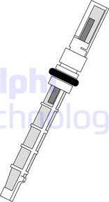 Delphi TSP0695190 - Расширительный клапан, кондиционер autodif.ru