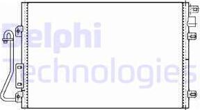 Delphi TSP0225635 - Конденсатор кондиционера autodif.ru