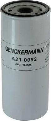 Denckermann A210092 - Масляный фильтр autodif.ru