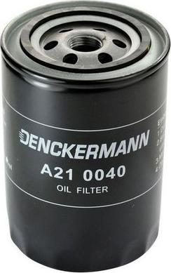 Denckermann A210040 - Масляный фильтр autodif.ru