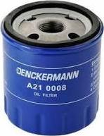 Denckermann A210008-S - Фильтр масляный (уп.12шт) AUDI A3 1.9TDI/SKODA OCTAVIA 1.9SDI/TDI autodif.ru