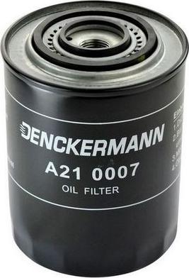 Denckermann A210007 - Масляный фильтр autodif.ru
