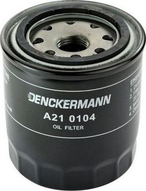 Denckermann A210104 - Масляный фильтр autodif.ru