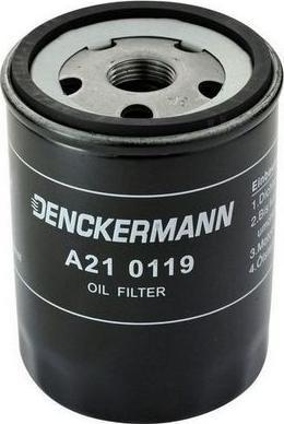 Denckermann A210119 - Масляный фильтр autodif.ru