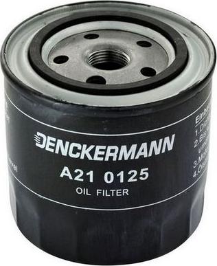 Denckermann A210125 - Масляный фильтр autodif.ru