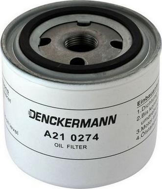 Denckermann A210274 - Масляный фильтр autodif.ru