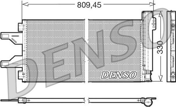 Denso DCN07050 - Конденсор autodif.ru