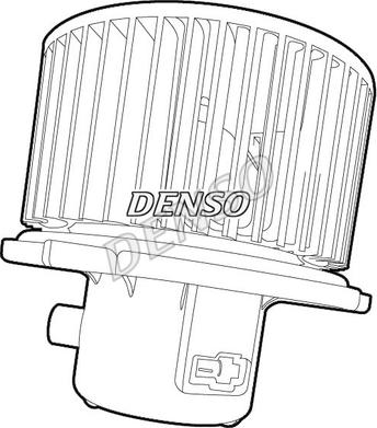 Denso DEA41007 - Вентилятор салона autodif.ru