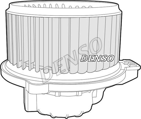 Denso DEA43009 - Электродвигатель, вентиляция салона autodif.ru