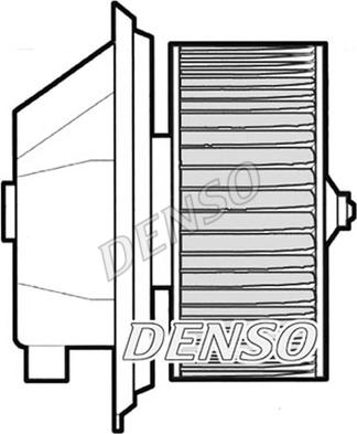 Denso DEA09001 - Вентилятор салона autodif.ru