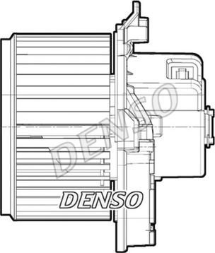 Denso DEA09071 - Вентилятор салона autodif.ru