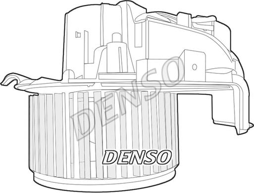 Denso DEA07022 - Вентилятор салона autodif.ru