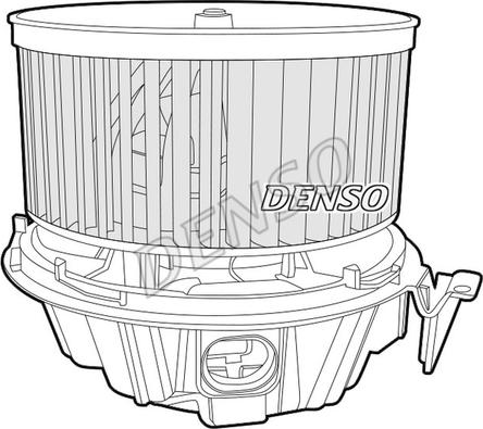 Denso DEA37001 - Вентилятор салона autodif.ru