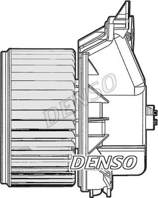 Denso DEA20010 - Вентилятор салона autodif.ru