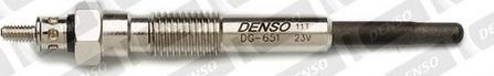 Denso DG-651 - Свеча накаливания autodif.ru