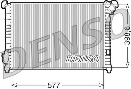 Denso DRM05102 - Радиатор, охлаждение двигателя autodif.ru