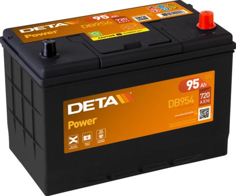 DETA DB954 - Стартерная аккумуляторная батарея, АКБ autodif.ru