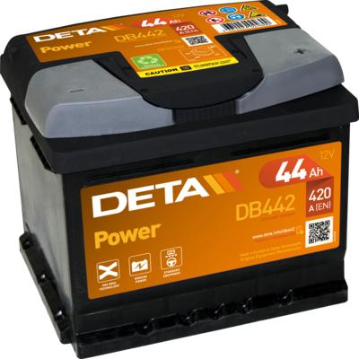 DETA DB442 - Стартерная аккумуляторная батарея, АКБ autodif.ru