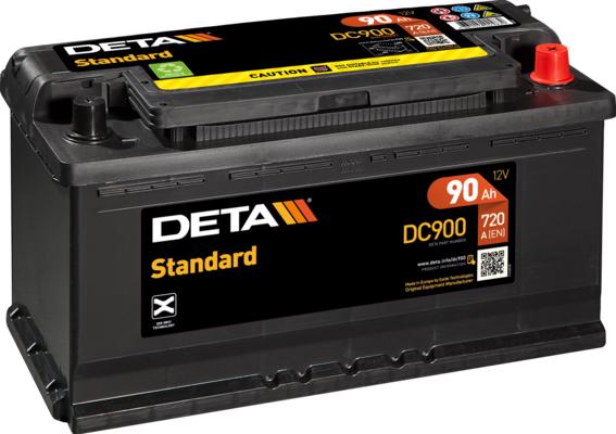 DETA DC900 - Стартерная аккумуляторная батарея, АКБ autodif.ru