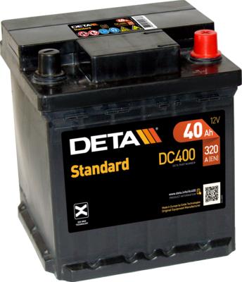 DETA DC400 - Стартерная аккумуляторная батарея, АКБ autodif.ru