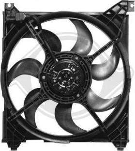 Diederichs 6870201 - Вентилятор, охлаждение двигателя autodif.ru