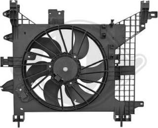 Diederichs DCL1076 - Вентилятор, охлаждение двигателя autodif.ru