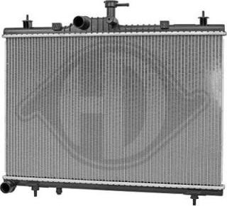 Diederichs DCM3953 - Радиатор, охлаждение двигателя autodif.ru