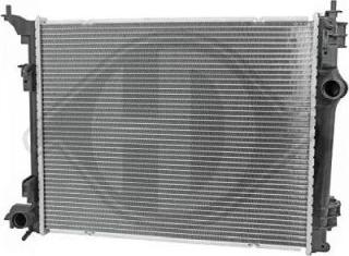 Diederichs DCM3974 - Радиатор, охлаждение двигателя autodif.ru