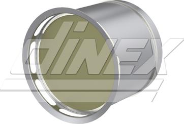 Dinex 2AI000-RX - Сажевый / частичный фильтр, система выхлопа ОГ autodif.ru
